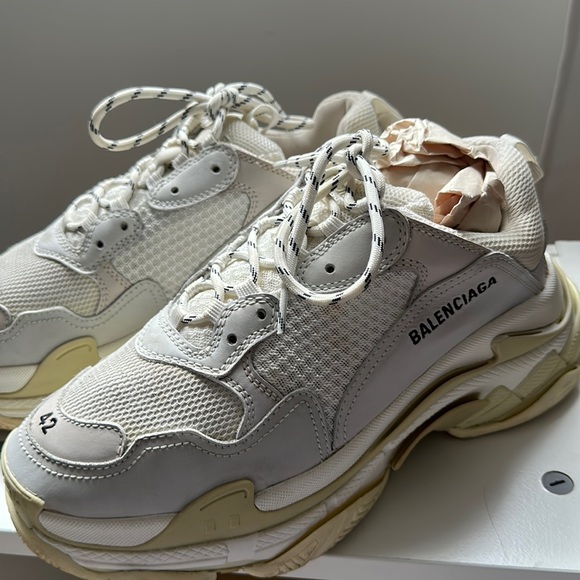 MENS BALENCIAGA TRIPLE S SIZE 42 - Picture 1 of 3